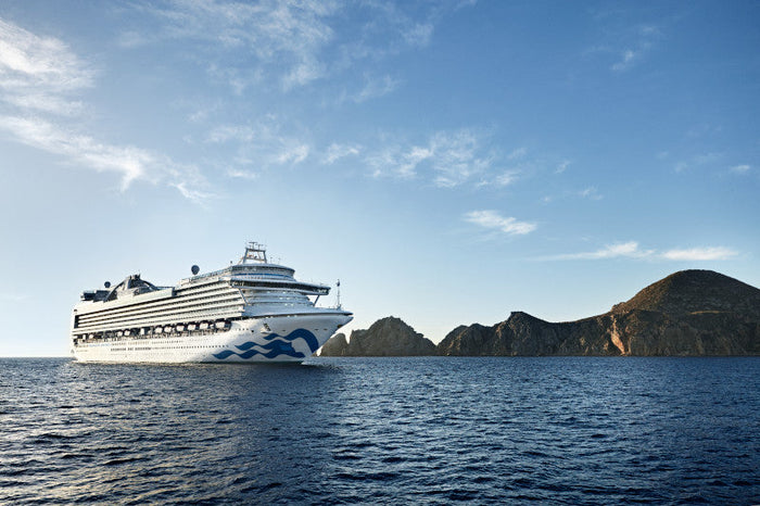Ruby Princess Ship mexican riviera mexico ocean mountains livery