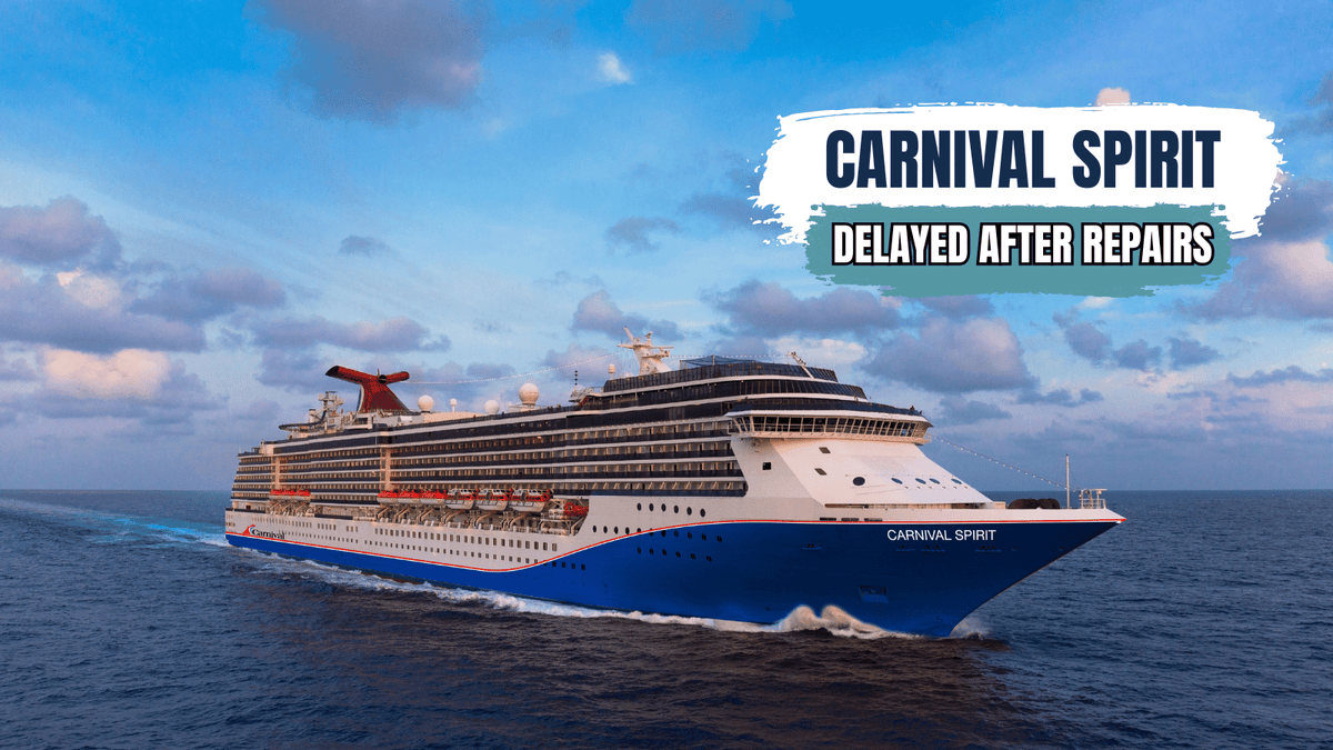 Carnival Spirit at sea