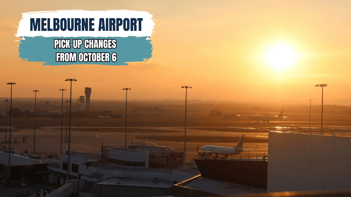 Melbourne Airport Sunset