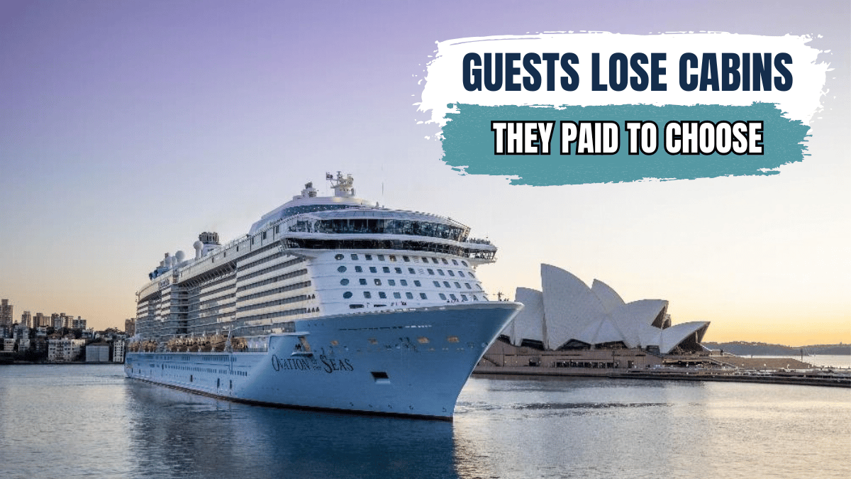 Ovation of the Seas in Sydney Harbour