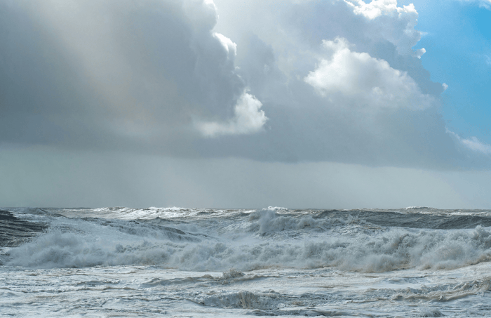 Choppy seas
