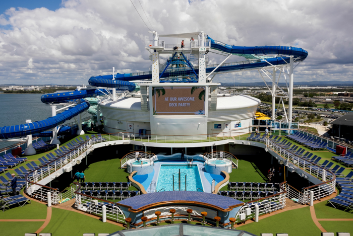 Carnival Encounter returns from dry dock with a fresh new look
