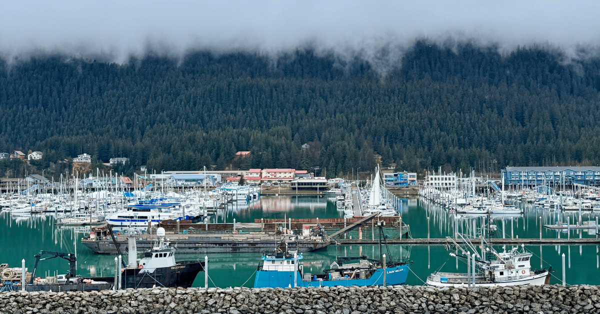 Seward from the cruise port