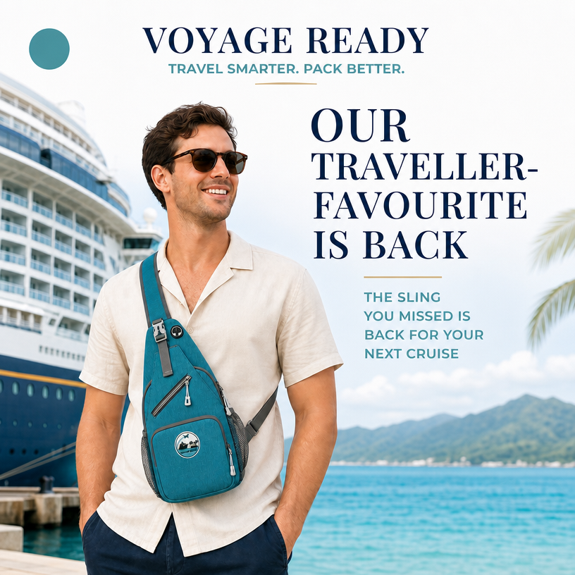 Voyage Ready Travel Sling Bag