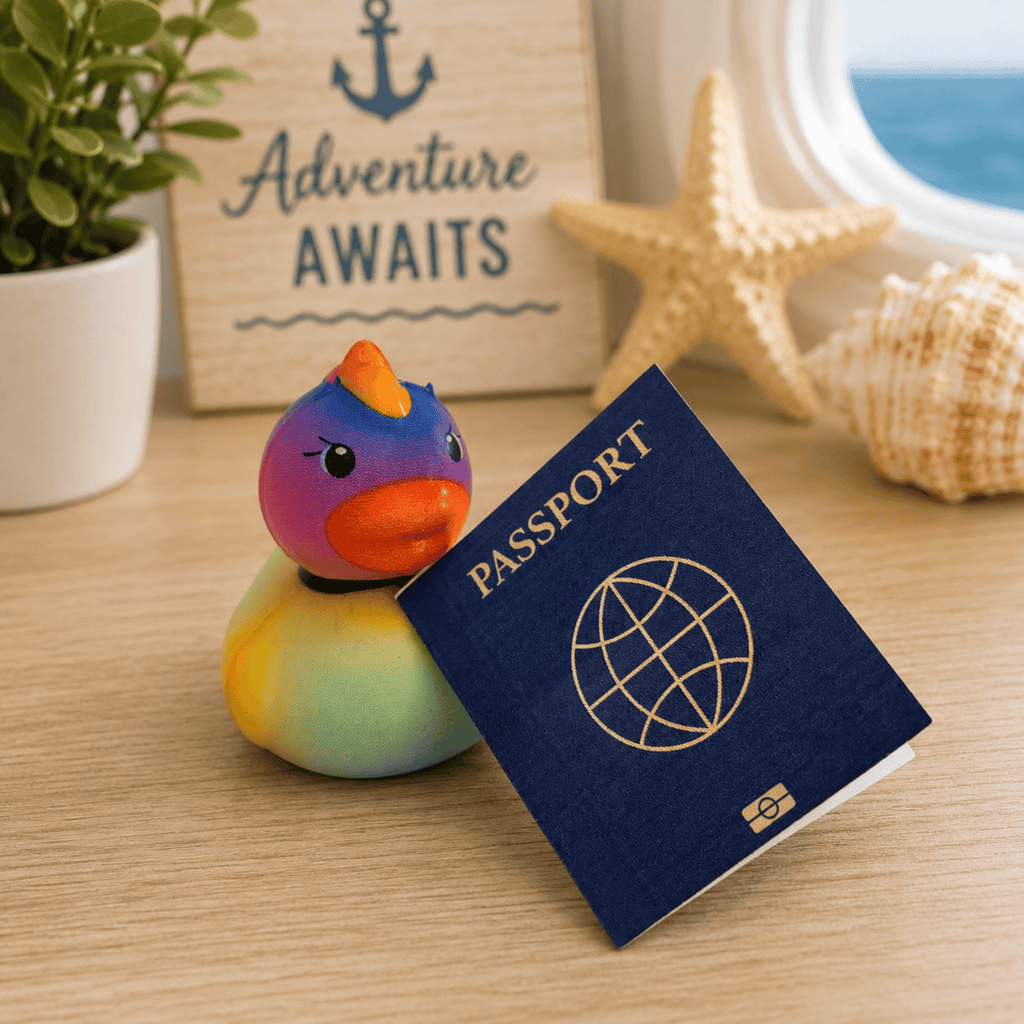 Voyage Ready Cruising Duck Pack (10 Squishy Ducks + Passports)