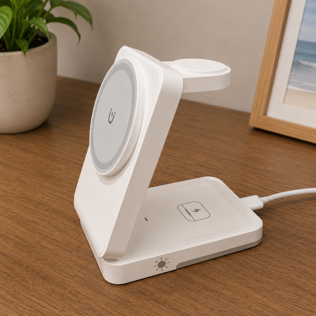 Voyage Ready Foldable 3-in-1 Travel Charging Station