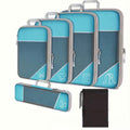 Voyage Ready 6 Piece Travel Organiser Set (Blue)