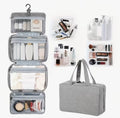 Voyage Ready Large Hanging Toiletry Bag - Grey