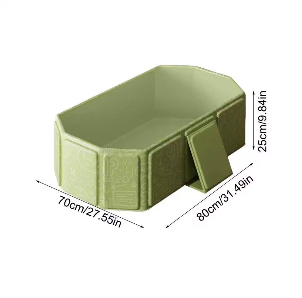Voyage Ready Portable Foldable Travel Bath