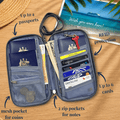 Voyage Ready RFID Travel Passport Wallet