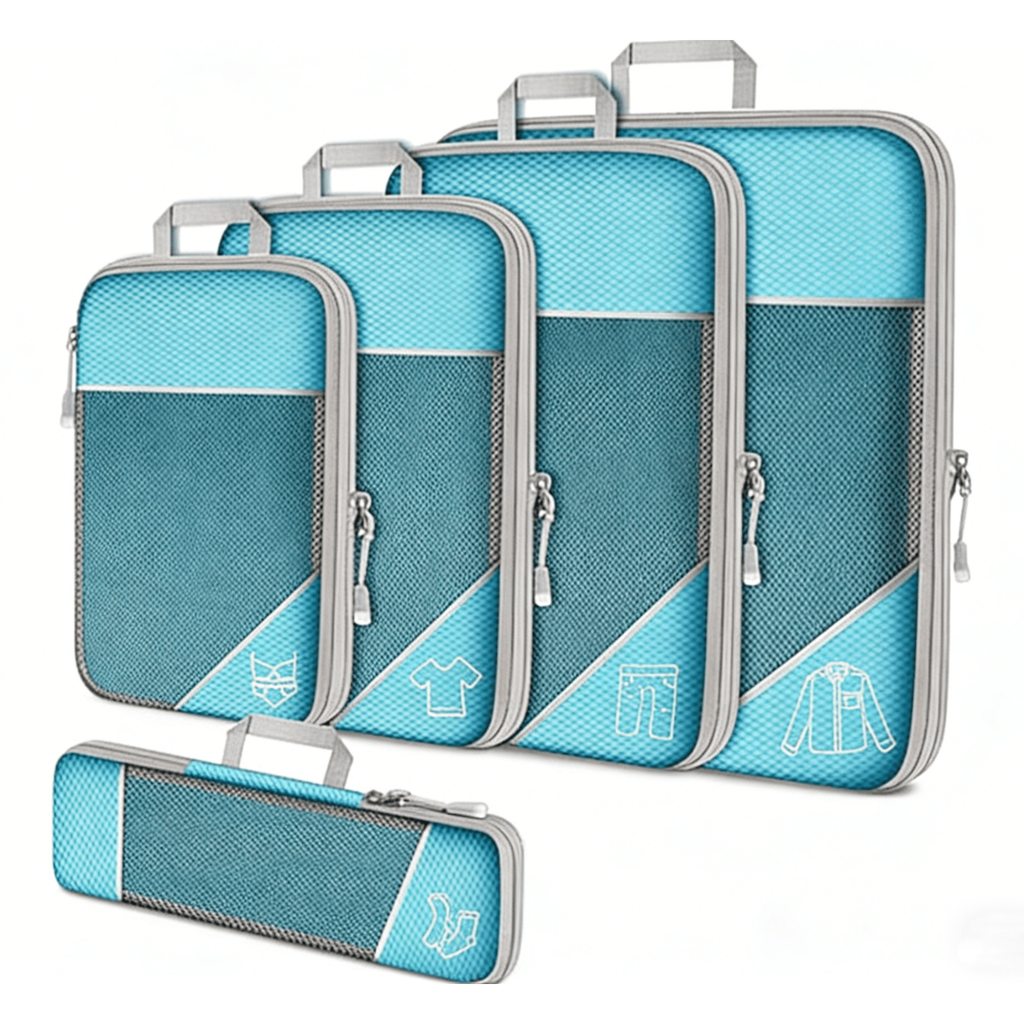 Voyage Ready 5 Piece Travel Organiser Set