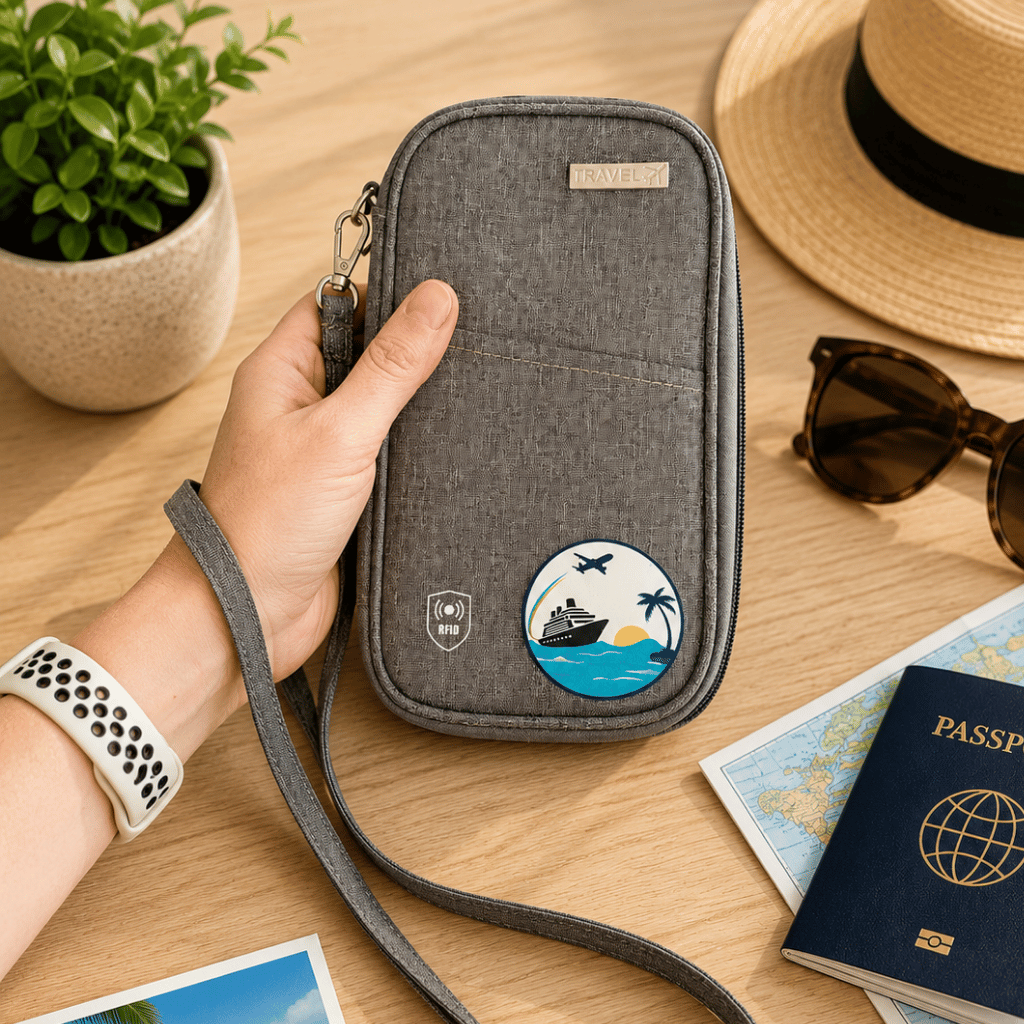 Voyage Ready RFID Travel Passport Wallet