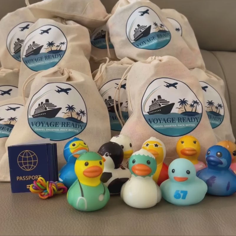 Voyage Ready Cruising Duck Pack (10 Squishy Ducks + Passports)