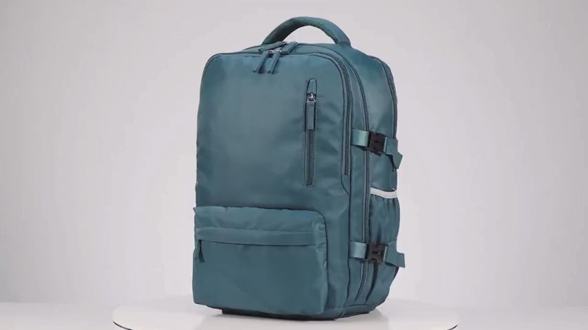 Voyage Ready Travel Backpack – Peacock Green